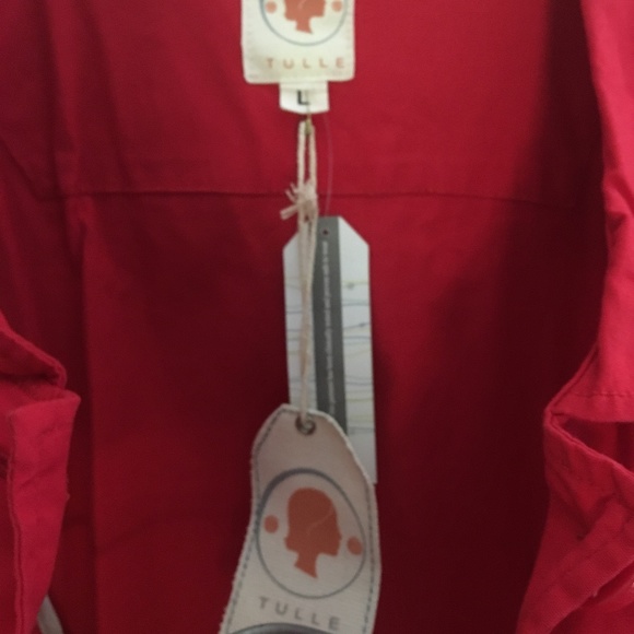 SOLD ANTHROPOLOGIE TULLE PETERPAN COLLAR PEACOAT - Picture 5 of 8